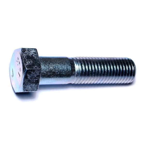 Midwest Fastener Grade 2, 7/8"-9 Hex Head Cap Screw, Zinc Plated Steel, 3-1/2 in L, 5 PK 53356 - main